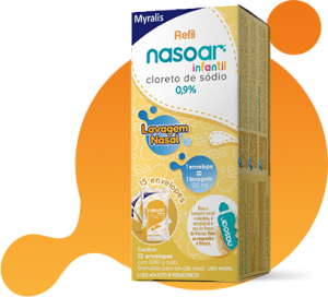 Refil Nasoar Infantil cloreto de sódio 0.9%